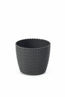 Decor ghiveci MAGNOLIA JERSEY Fi 110 mm 82-antracit-LA730