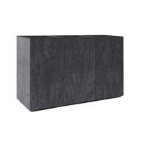 Ghiveci KARO beton 900x300x600 mm-71-negru efect beton-LA783