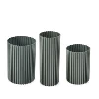 Vaza flori NEMO 3/1 87-verde-gri-LA005