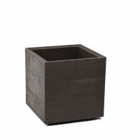 Ghiveci KARO DESKA coffee 300x300x300 mm-86-espresso-LA775