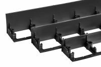 Bordura separator drept 1000x80x80 mm 04-negru ST007