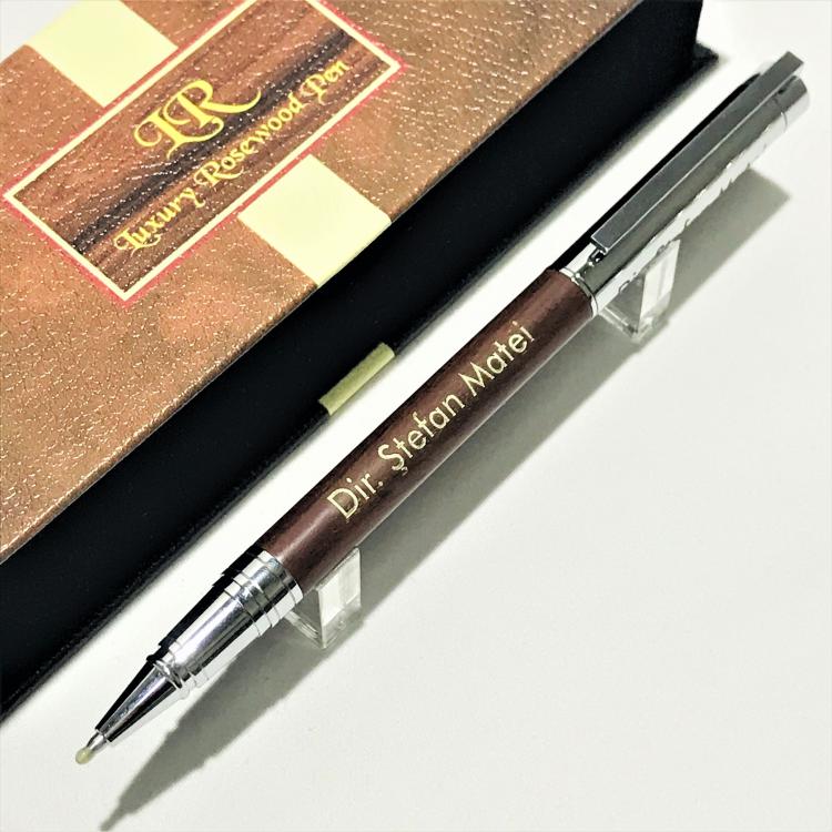 Metalic Luxury Rosewood Pen 1