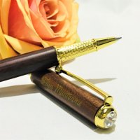 Swarowski Luxury  Rosewood Pen 8