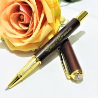 Swarovski Luxury  Rosewood Pen