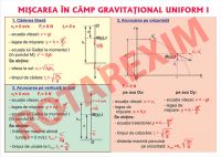 Miscarea in camp gravitational uniform I