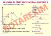 Miscarea in camp gravitational uniform II