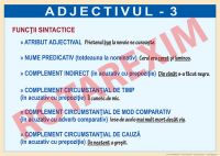 Adjectivul - 3