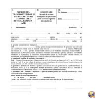 LICENȚĂ DE TRASEU (Anexa 1 la Norma de aplic. a Legii 92/2007)