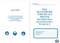 FIȘĂ INDIVIDUALĂ de instr. priv. sec. și sănăt. în muncă  - Legea 319/2006
