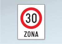Zona cu viteza limitata la 30 km/h