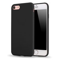 Husa Iphone 7, Uslion, silicon, culoare neagra