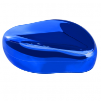 Dispozitiv de Epilare prin Frecare, JustZEN™ E1, din Cristal, Albastru