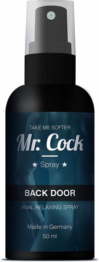Spray relaxant anal, Mr. Cock™, Back Door,  lubrifiant, anti iritare, anti inflamator, 50 ml