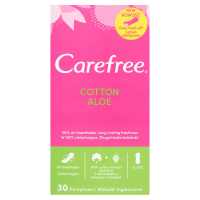 Carefree - Cotton Aloe - Absorbante zilnice/ 30 buc