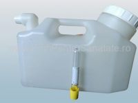 SET: Recipient urina 24h -3000 ml cu eprubeta de transfer vacuum(9ml)