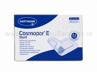 Cosmopor E-plasture steril cu corp absorbant central, 7.2x5 cm, 50 buc/cutie