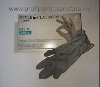 Manusi din nitril nepudrate marimea S- Style Platinum (100buc/cutie)