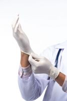 Manusi chirurgicale ,sterile, din latex, fara pudra nr.6.5
