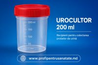 Container Nesteril din plastic pentrucolectarea urinei (vol.200ml)