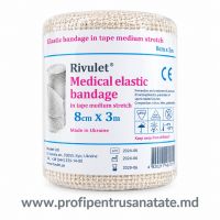 Fasa elastica Rivulet, elasticitate medie 8cm x3m