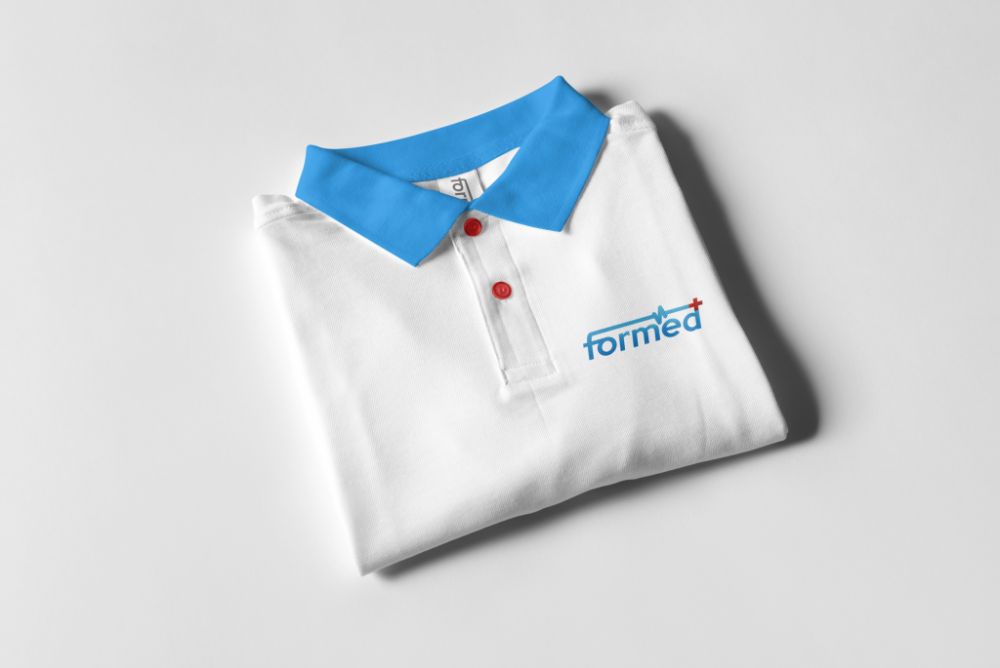 Simulare tricou polo Formed premium