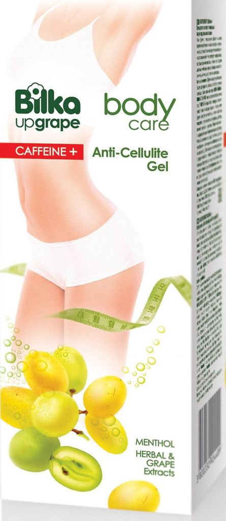 Gel Anticelulitic cu Mentol Strugure Alb si Cafeina, 180ML