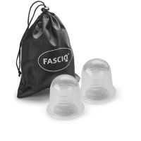 FASCIQ® Set Silicone Cupping – 2 Ventuze Small