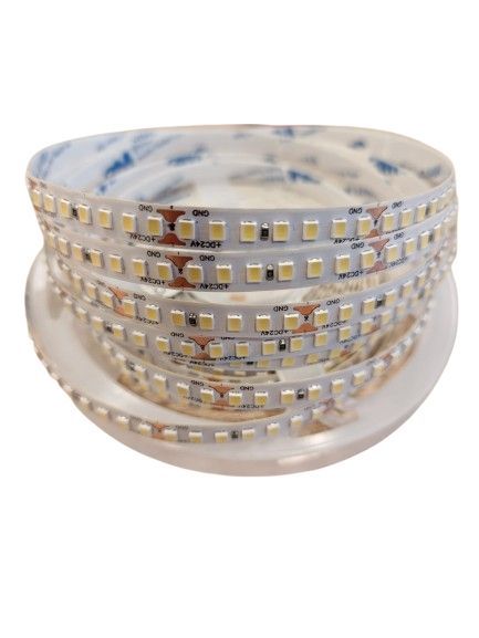 Banda Led 2835 24v 238led 18w 6000k ip20