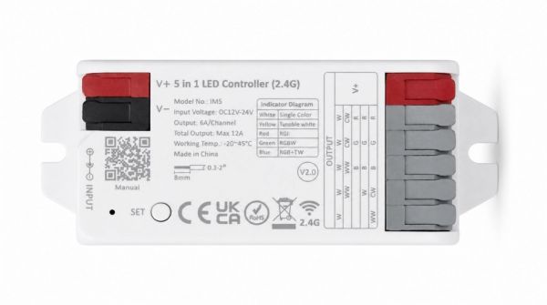 Controler LED V+ 5-în-1 (2.4G) Model IM5