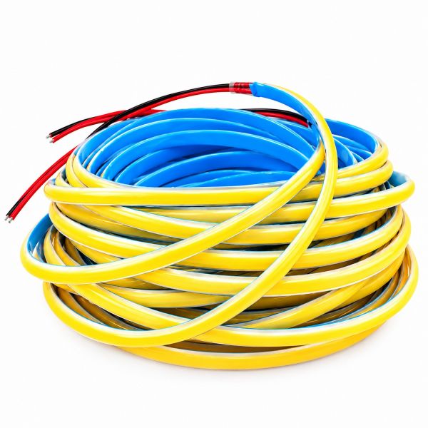 Banda Led Cob 5mm 24v 8w 4000k 10metri/rola