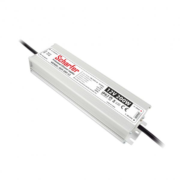 Sursă de alimentare LED Profesională 12V 200W SCHARFER