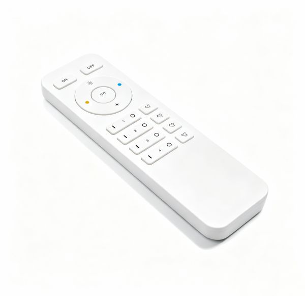 Telecomandă albă cu 4 zone banda led monocrom sau dual color