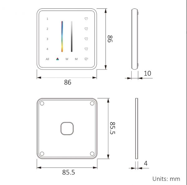 PR02 DIMENSIUNI