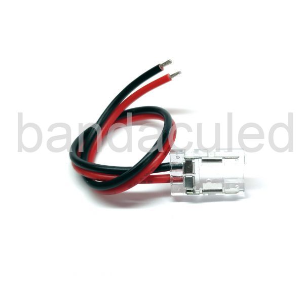 Conector pentru bandă LED de 8 mm IP20 COB, DC3-24V / 3.5A, 2 pini, 15cm 