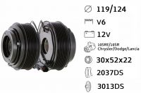 Kit fulie compresor DENSO Ford 7SAS17C 10SRE / 10SR - CHRYSLER / DODGE / LANCIA