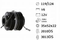 Kit fulie compresor DENSO 7SBU - Lexus