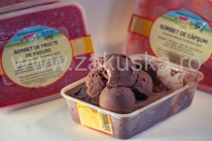 Înghețată artizanală de ciocolată 400 g