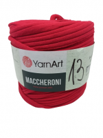 Bandă de tricotat Maccheroni/Spago yarn/PP Maccaroni 13-roșu