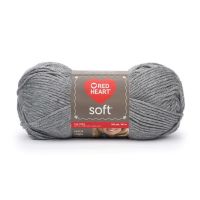 Red Heart Soft, 00012, grey