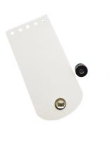 Clapeta mica cu magnet, 12x5,5 cm, crem