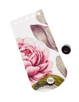 Clapeta mica cu magnet, 12x5,5 cm, flori