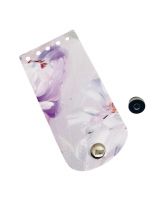 Clapeta mica cu magnet, 12x5,5 cm, lila