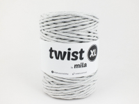 Sznur Twist XL 5 mm gri deschis