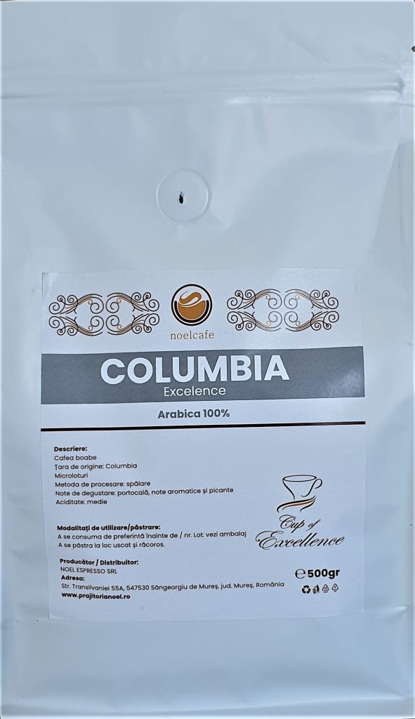 Cafea boabe Columbia Cup of Excellence-500 gr