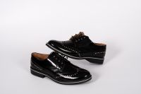 Pantofi Oxford negru piele naturala