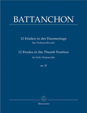 12 Etudes in the Thumb Positio • Battanchon, Felix