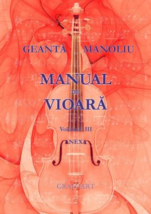 Manual de vioară vol. III - anexa