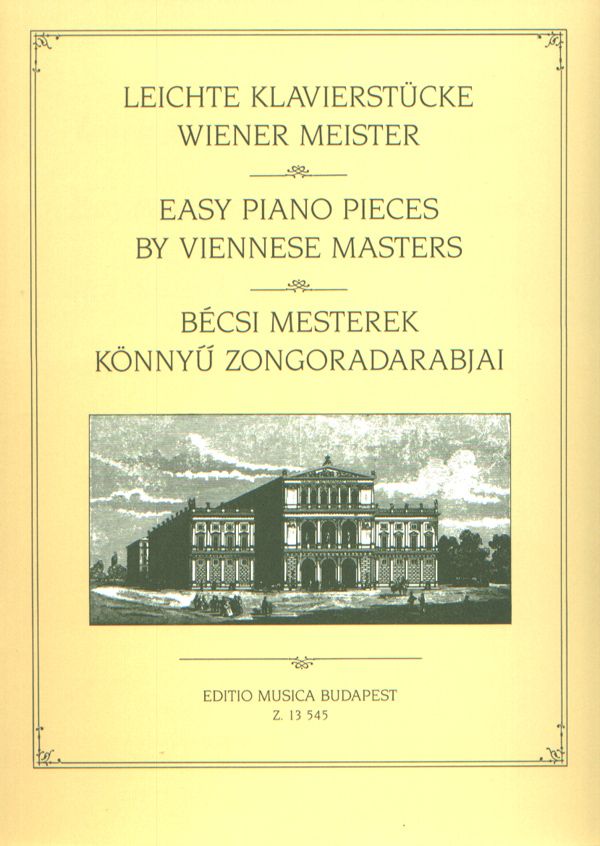 EASY PIANO PIECES BY VIENNESE MASTERS