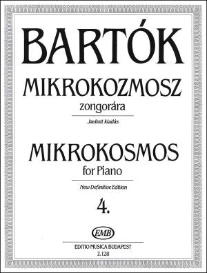 Mikrokosmos for piano vol. 4