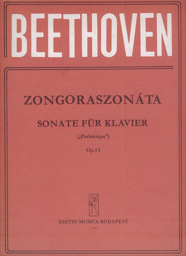 Sonatas for piano in separate editions
